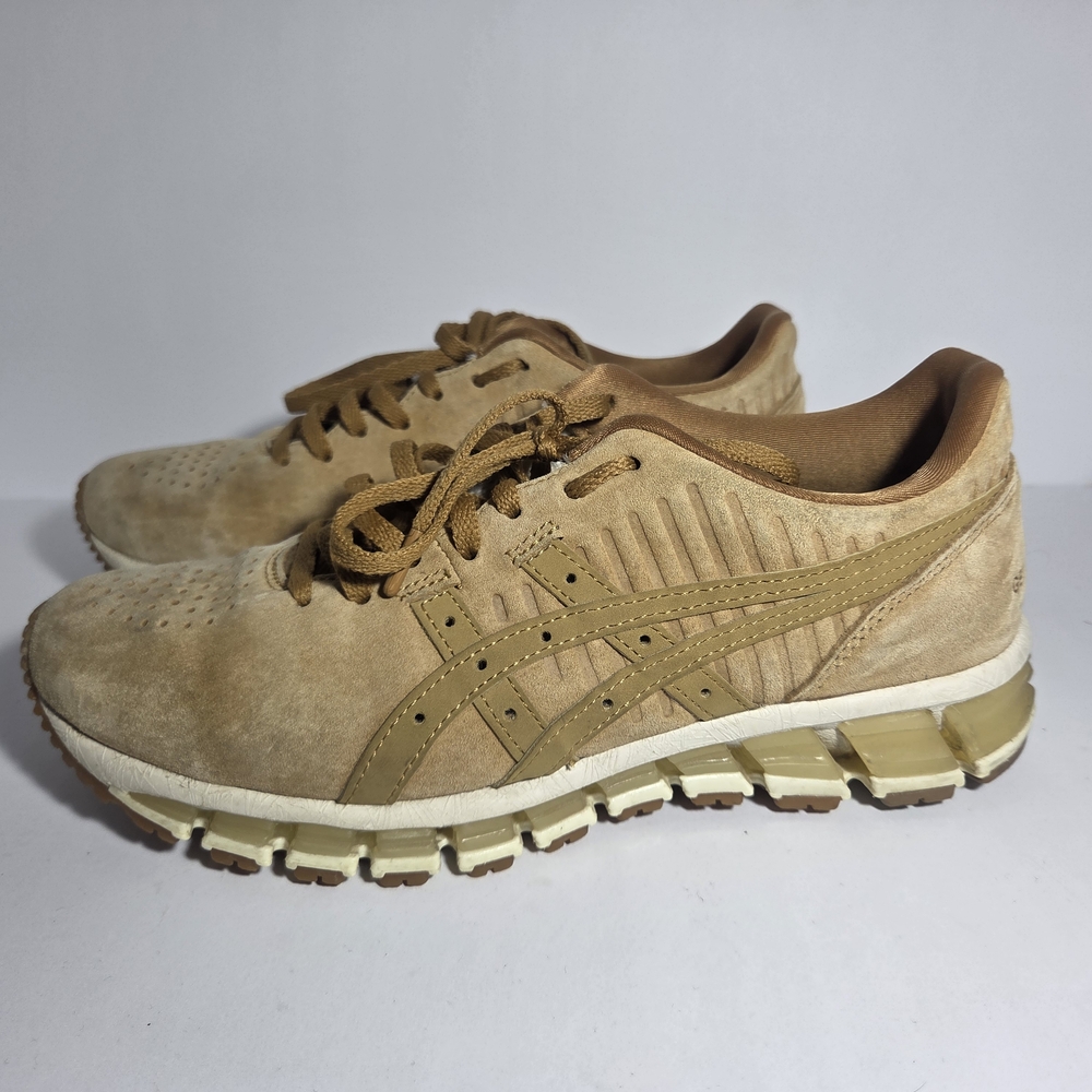 ASICS Gel-Quantum 360 4 LE Caramel Tan Suede Men's Size 7 1021A105-200 Running